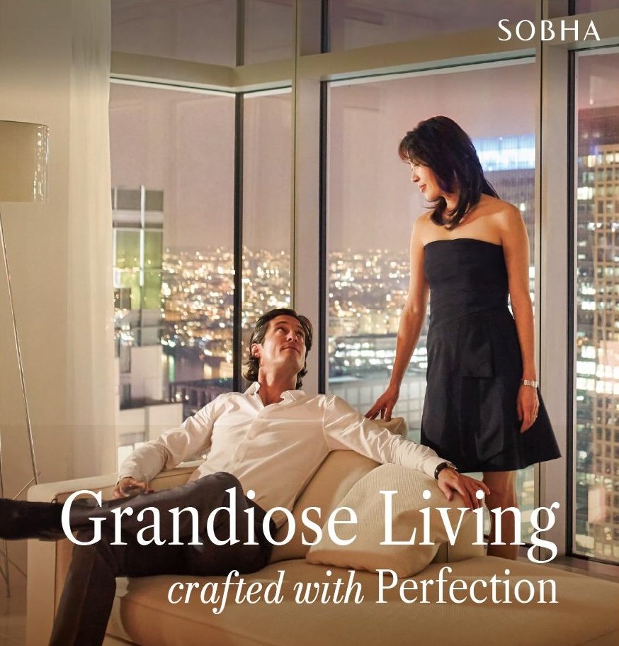 Grandiose living view of SOBHA INIZIO Parel Mumbai