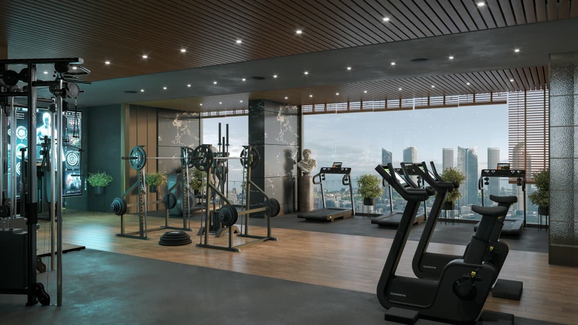 Luxury Gym and Fitness Experience at SOBHA INIZIO Parel Mumbai